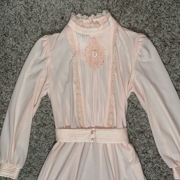 Jennifer Gee Vintage Dress - Blush Rose - Picture 4 of 16